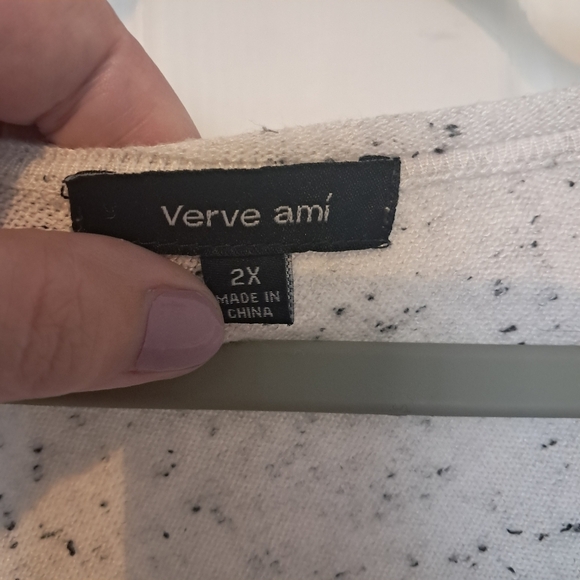 Verve Ami Speckled Sweater Top - Picture 3 of 9
